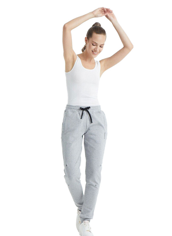 Kadın Eşofman Altı 80020 - Gri - Blackspade