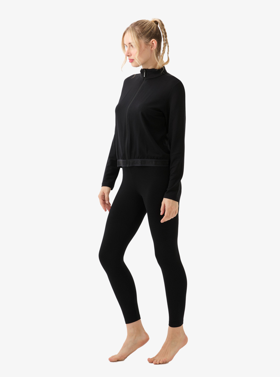 Kadın Eşofman Üstü 51958 - Siyah - 6