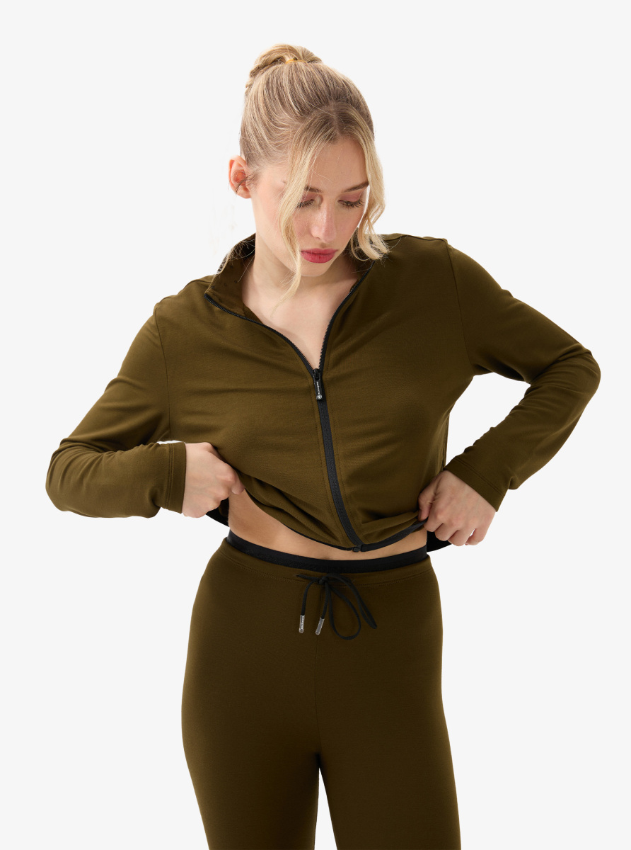 Kadın Eşofman Üstü 51958 - Yeşil - 4