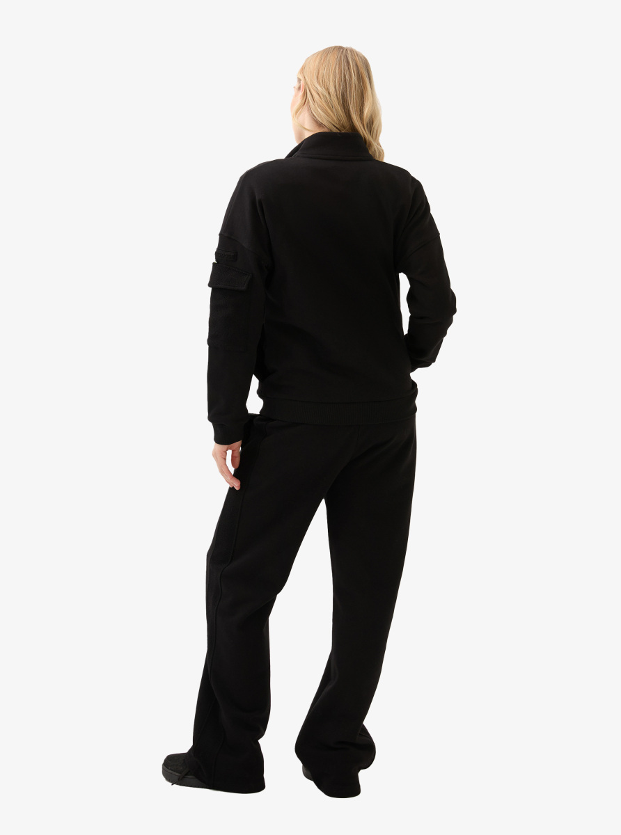 Kadın Eşofman Üstü 60591 - Siyah - 6