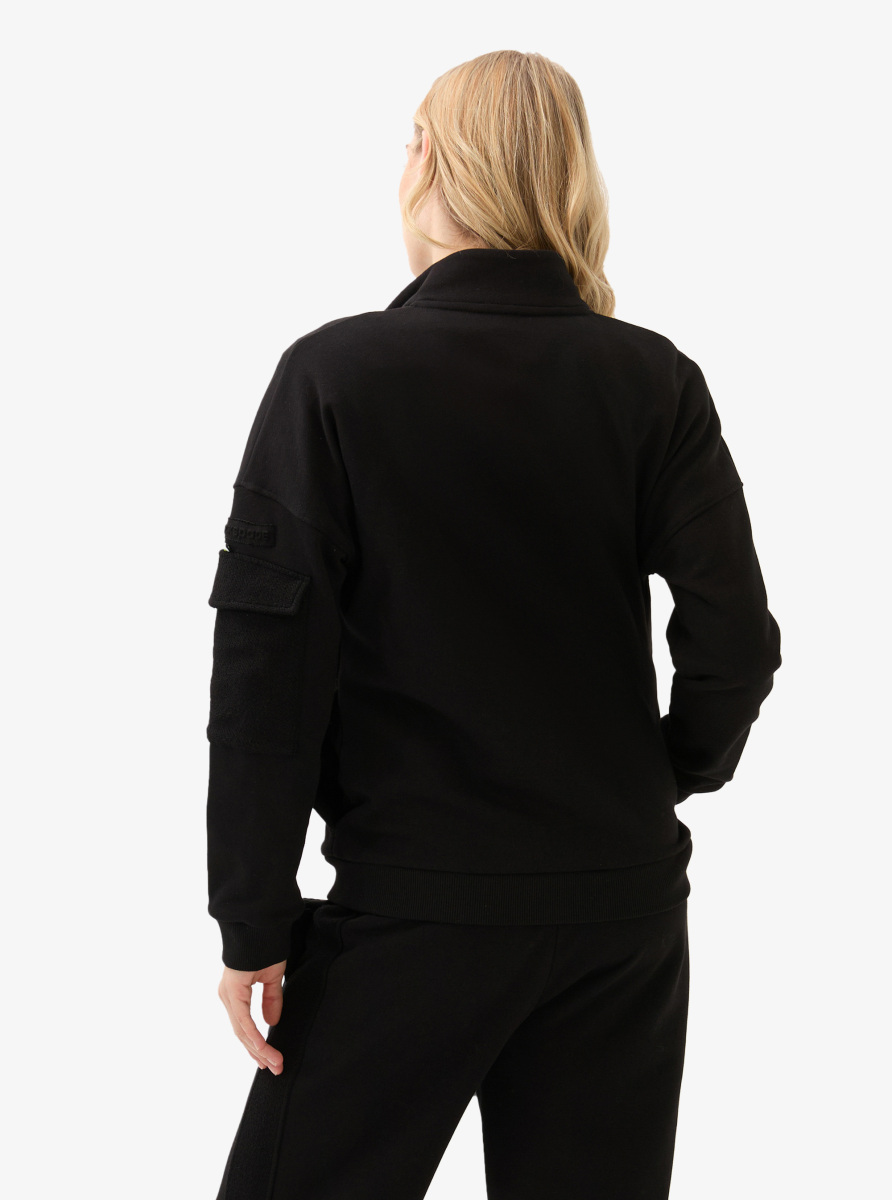 Kadın Eşofman Üstü 60591 - Siyah - 2