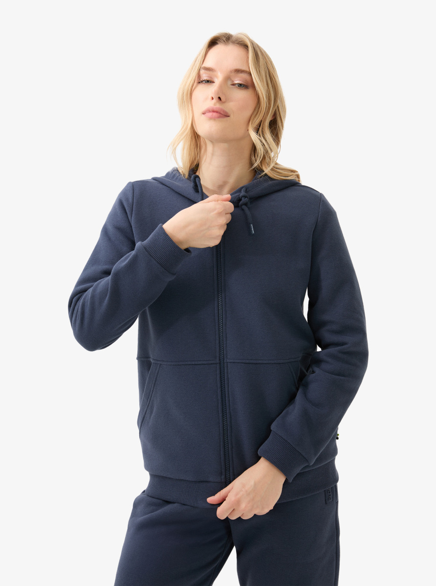 Kadın Eşofman Üstü 60603 - Lacivert - Blackspade