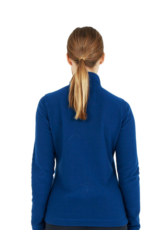 Kadın Fermuarlı Termal Sweatshirt 2. Seviye 50466 - Mavi - 2