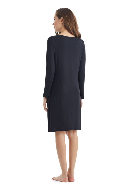 Kadın Gecelik 51202 - Siyah - 2