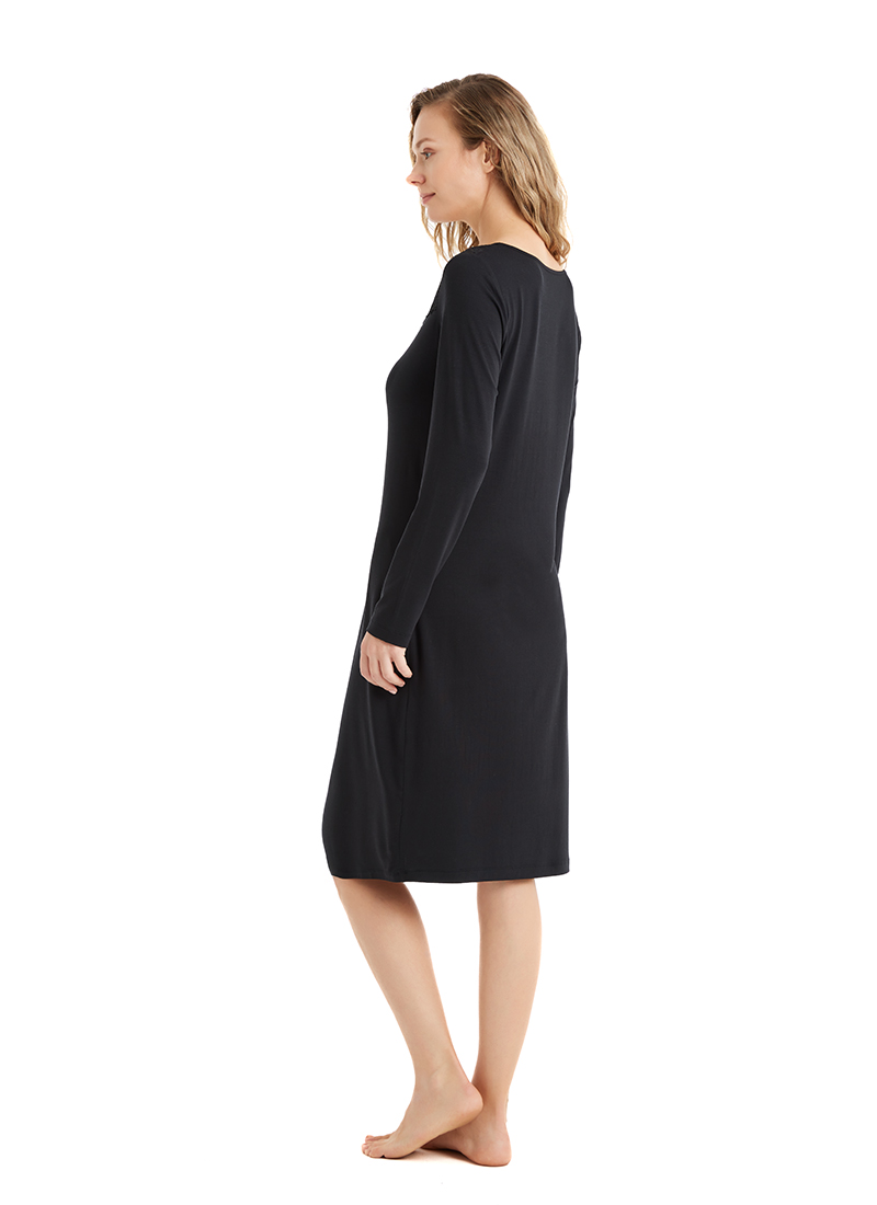 Kadın Gecelik 51602 - Siyah - Blackspade (1)