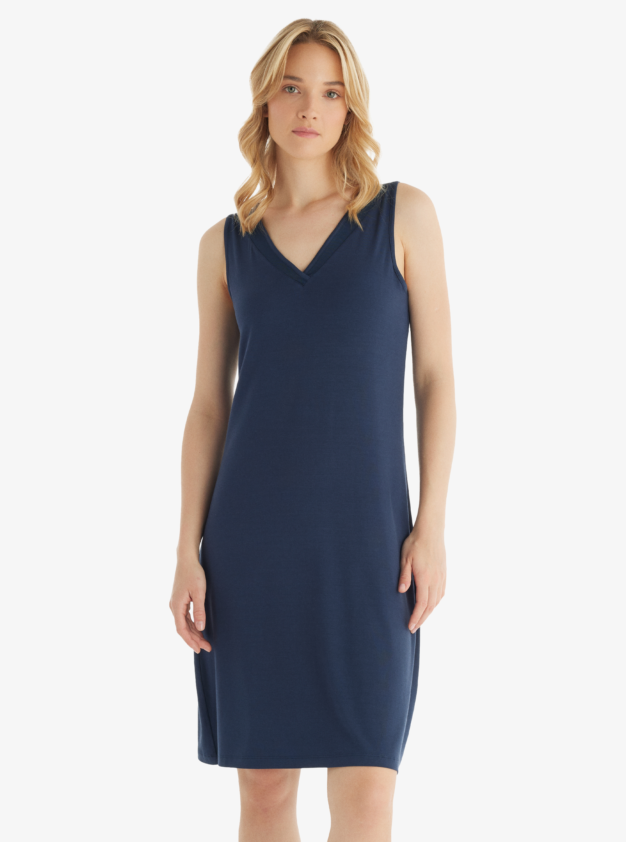 Kadın Gecelik 51837 - Lacivert - Blackspade