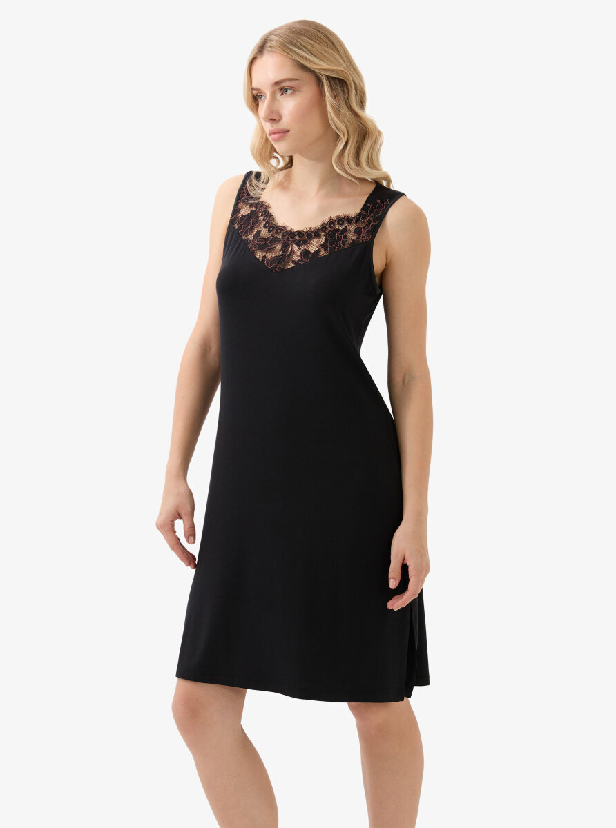 Kadın Gecelik 51901 - Siyah - Blackspade (1)