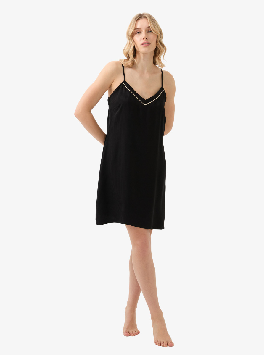 Kadın Gecelik 51909 - Siyah - 5