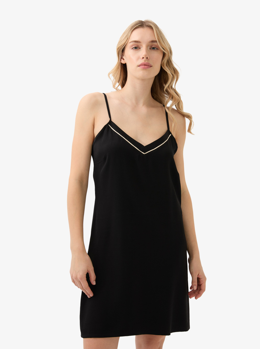 Kadın Gecelik 51909 - Siyah - 1