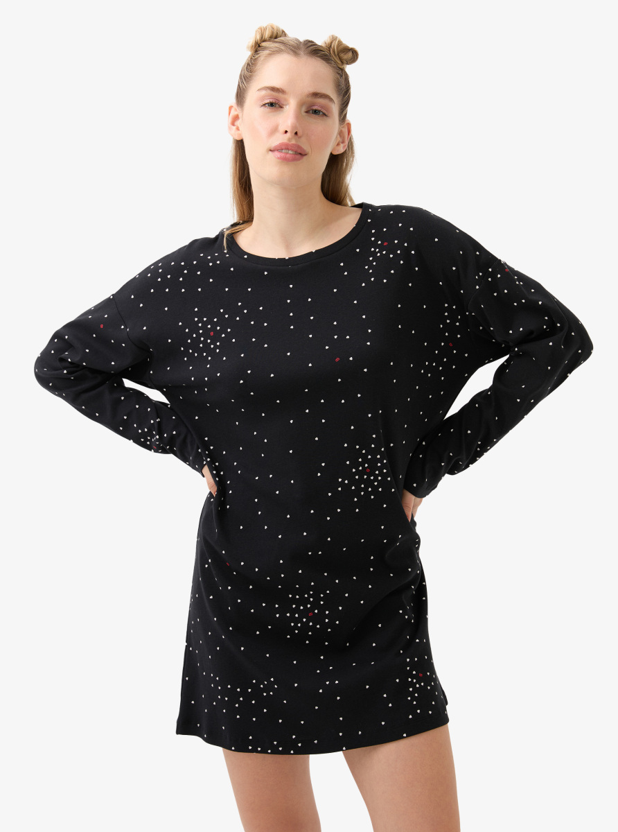 Kadın Gecelik 51946 - Baskılı - 1