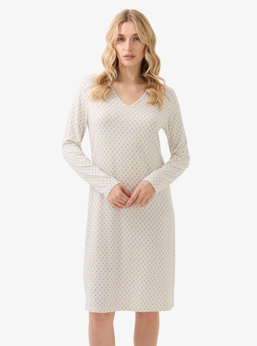 Kadın Gecelik 51961 - Baskılı - 1