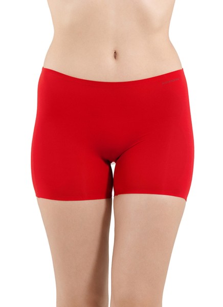 Kadın İz Yapmayan Dikişsiz Boxer 1653 - Kırmızı - Blackspade (1)