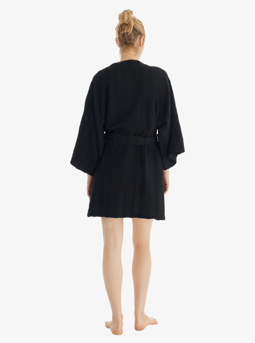 Kadın Kaftan 10725 - Siyah - 5