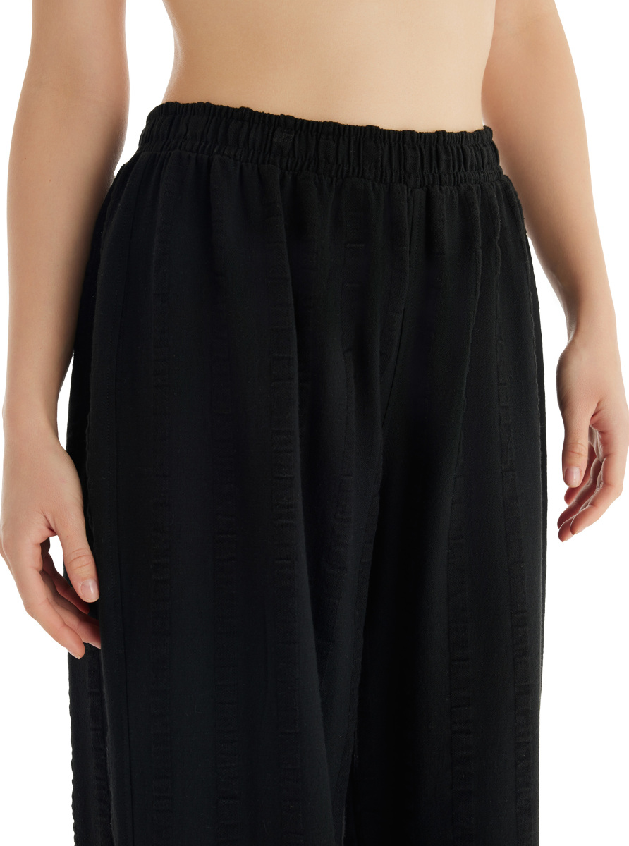 Kadın Pantolon 10726 - Siyah - 5