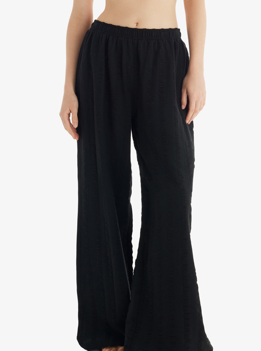 Kadın Pantolon 10726 - Siyah - 4