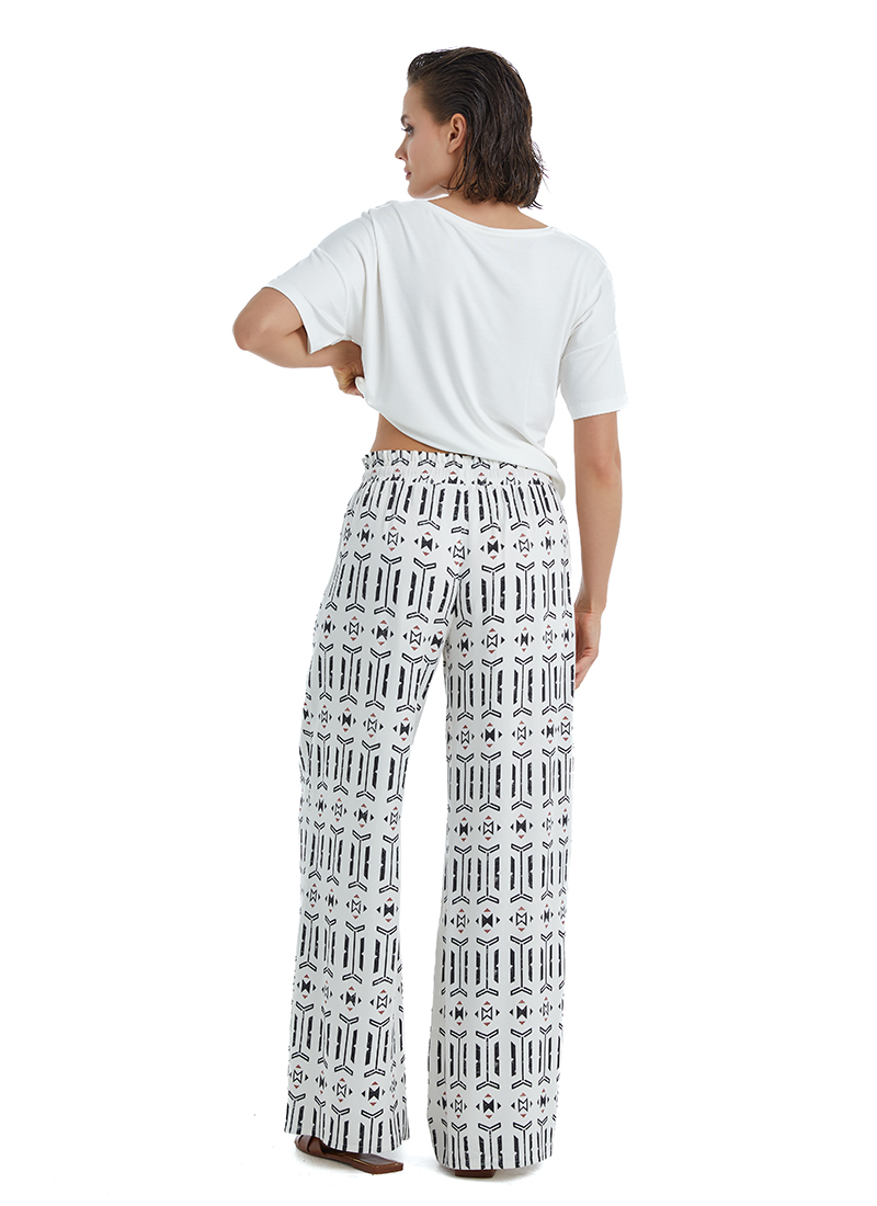 Kadın Pantolon 51389 - Baskılı - 2