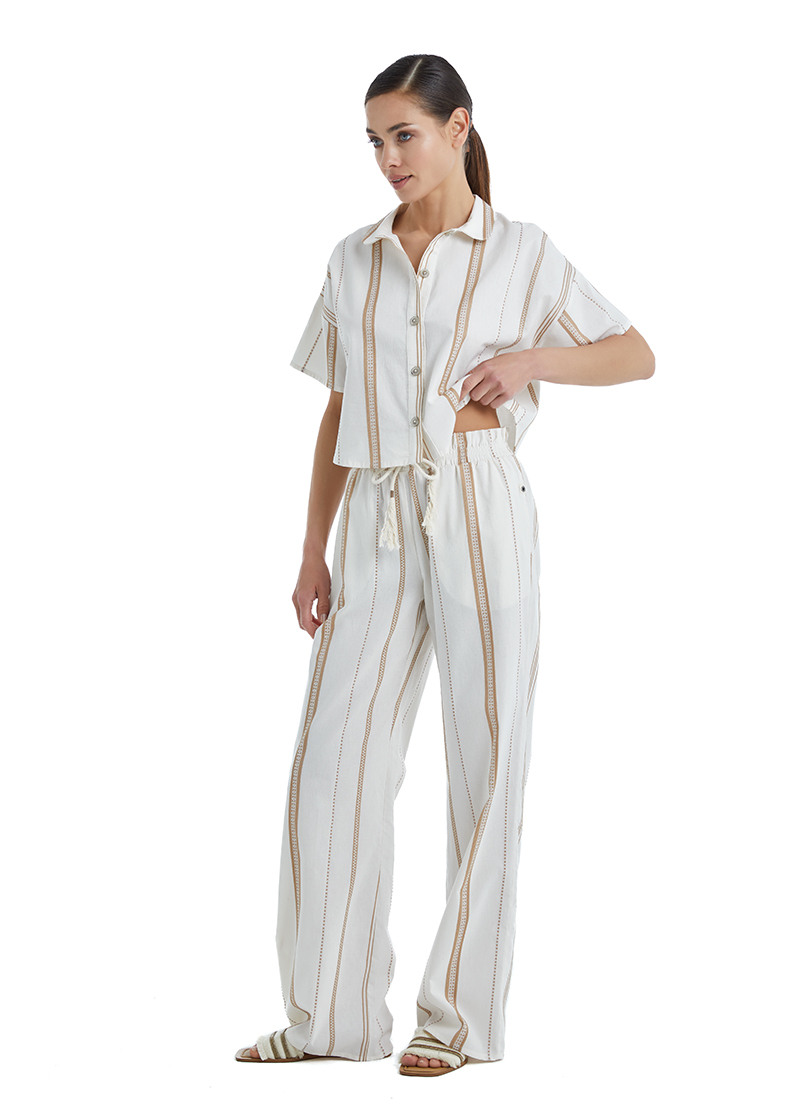 Kadın Pantolon 60406 - Bej - 1
