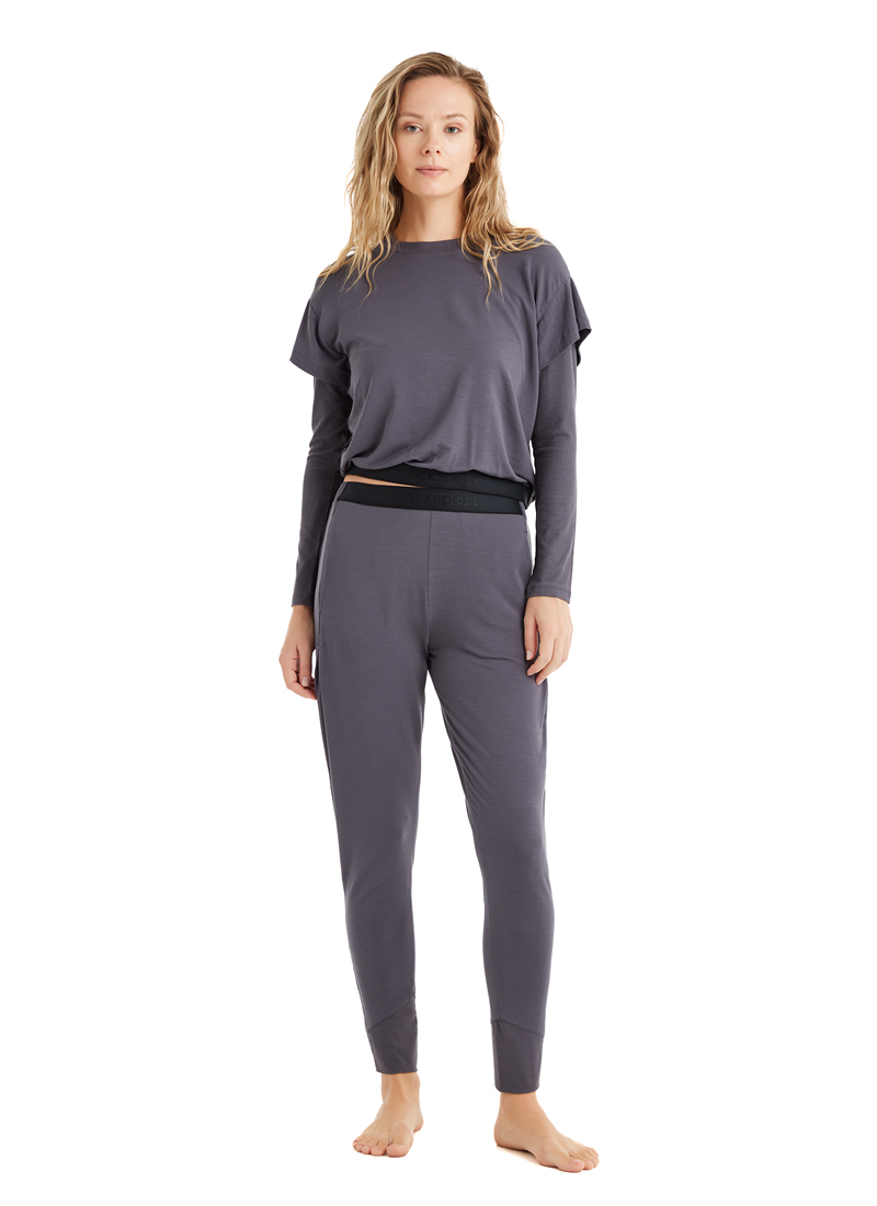 Kadın Pijama Altı 51643 - Antrasit - Blackspade