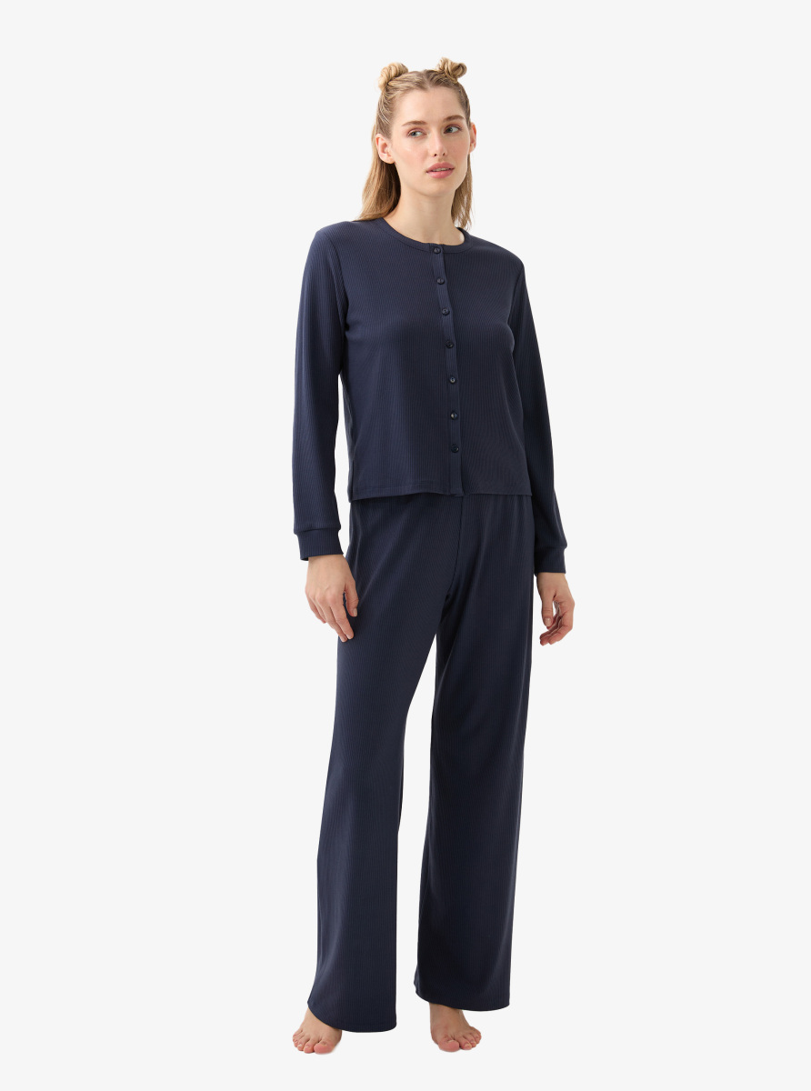 Kadın Pijama Altı 51924 - Lacivert - 5