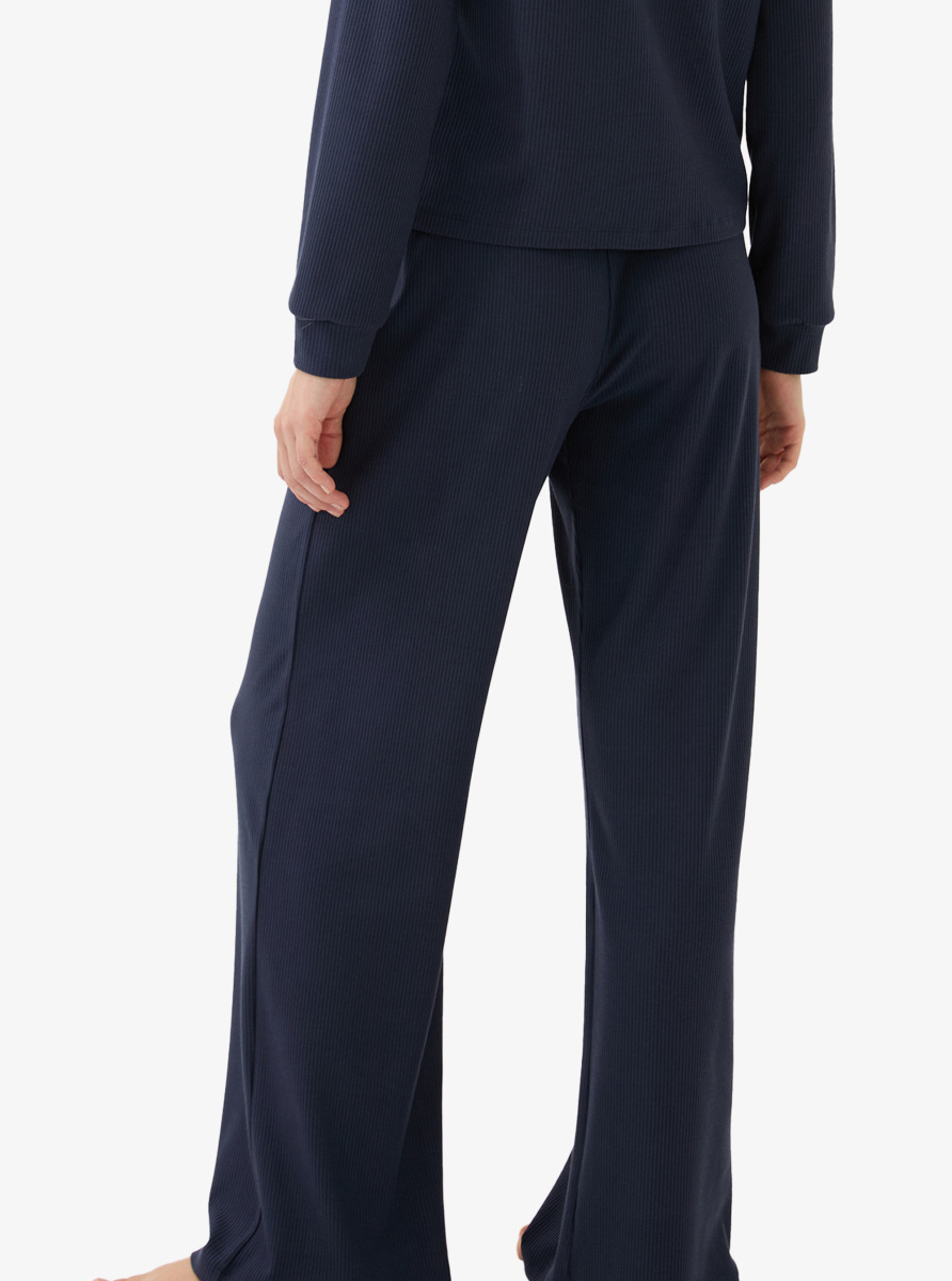 Kadın Pijama Altı 51924 - Lacivert - 2