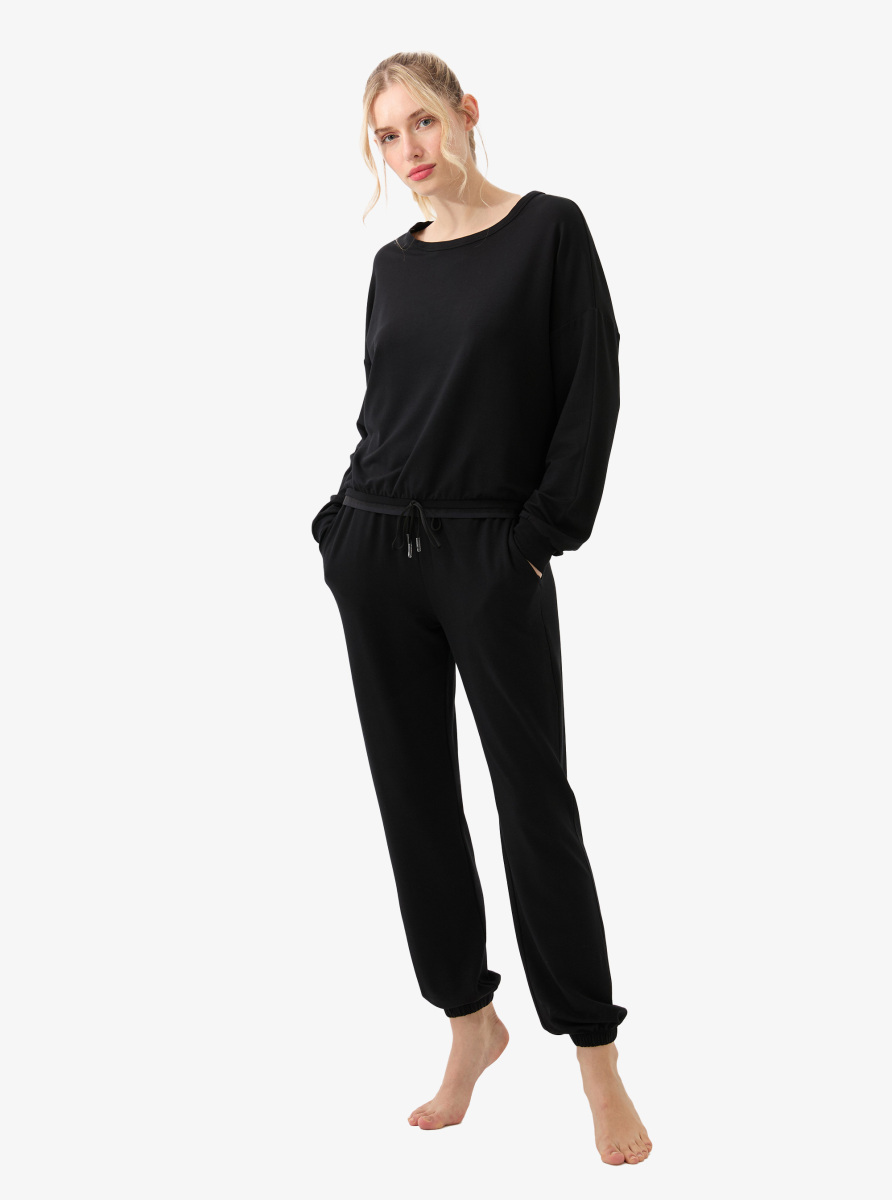 Kadın Pijama Altı 51957 - Siyah - 6