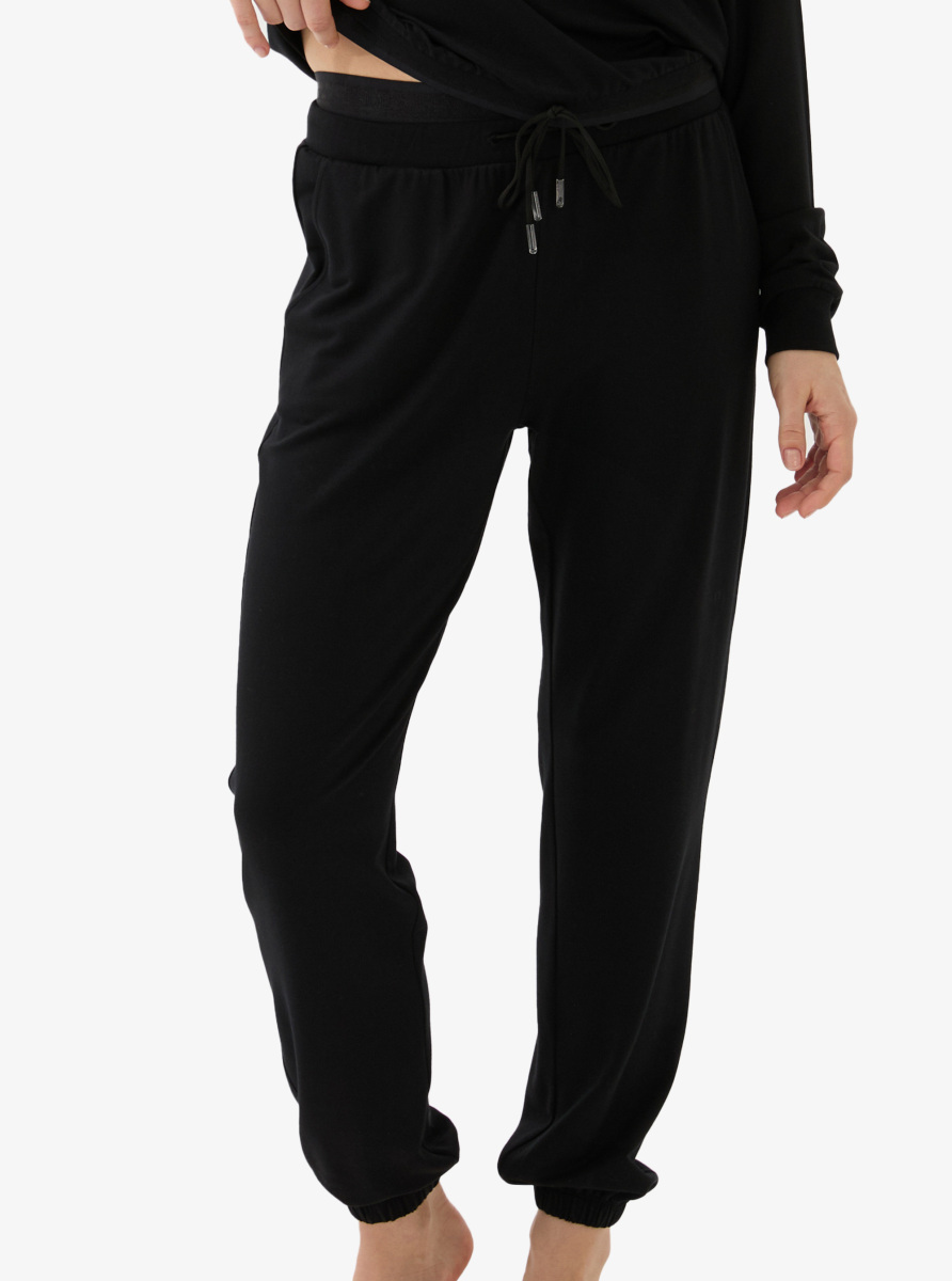 Kadın Pijama Altı 51957 - Siyah - Blackspade