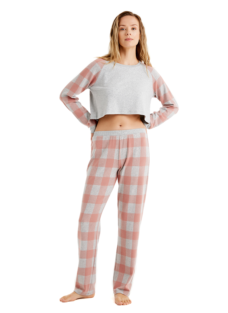 Termal Kadın Pijama Altı 60491 - Pembe - 4