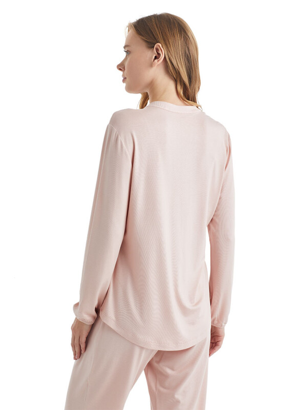 Kadın Pijama Takımı 51231 - Pembe - 4