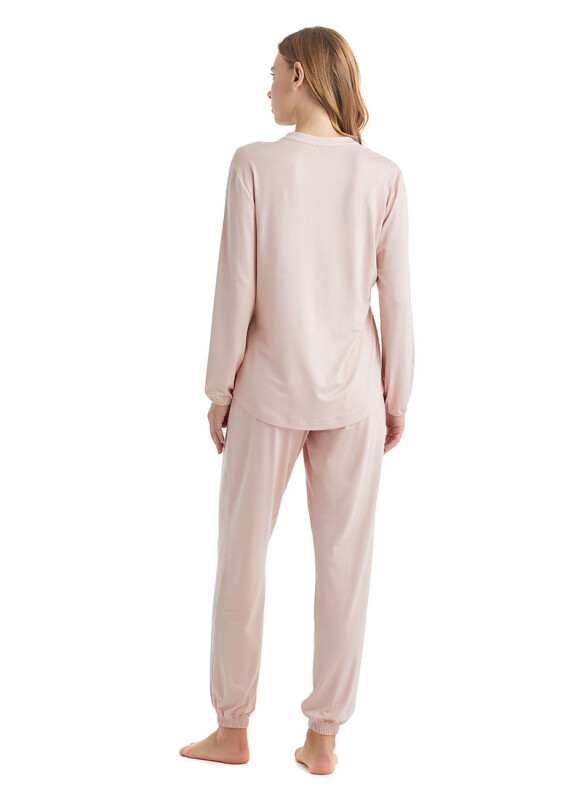 Kadın Pijama Takımı 51231 - Pembe - 2