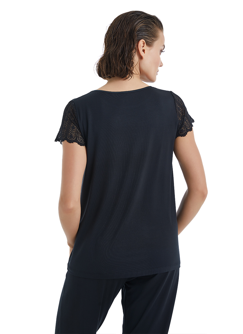 Kadın Pijama Takımı 51302 - Siyah - 7