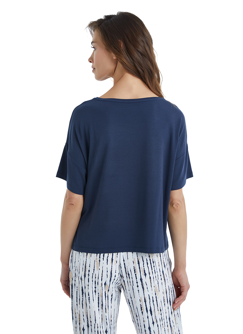 Kadın Pijama Takımı 51372 - Lacivert - 6