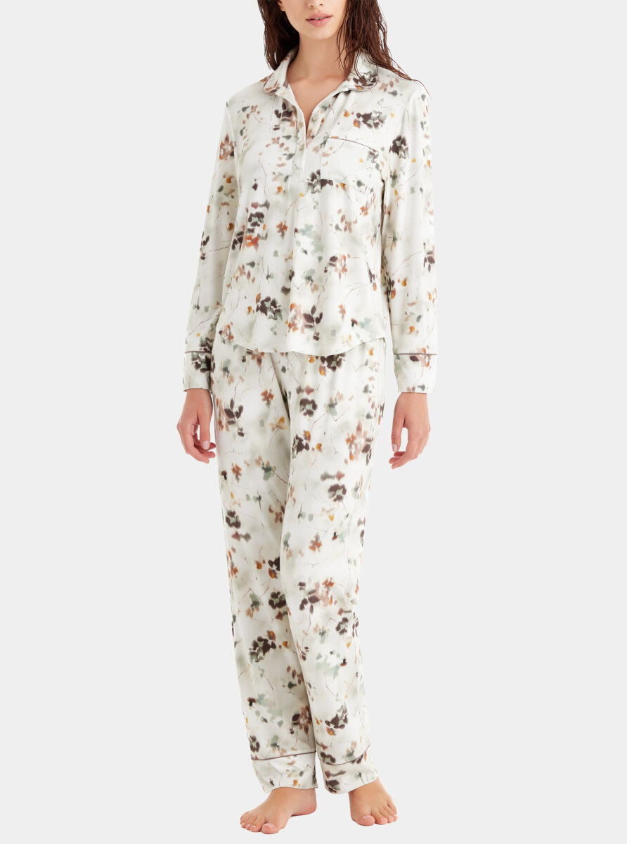 Kadın Pijama Takımı 51619 - Desenli - 3
