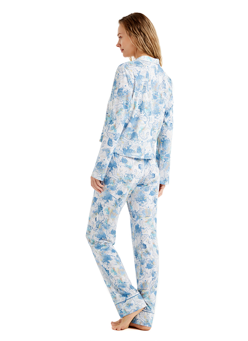 Kadın Pijama Takımı 51626 - Baskılı - 6