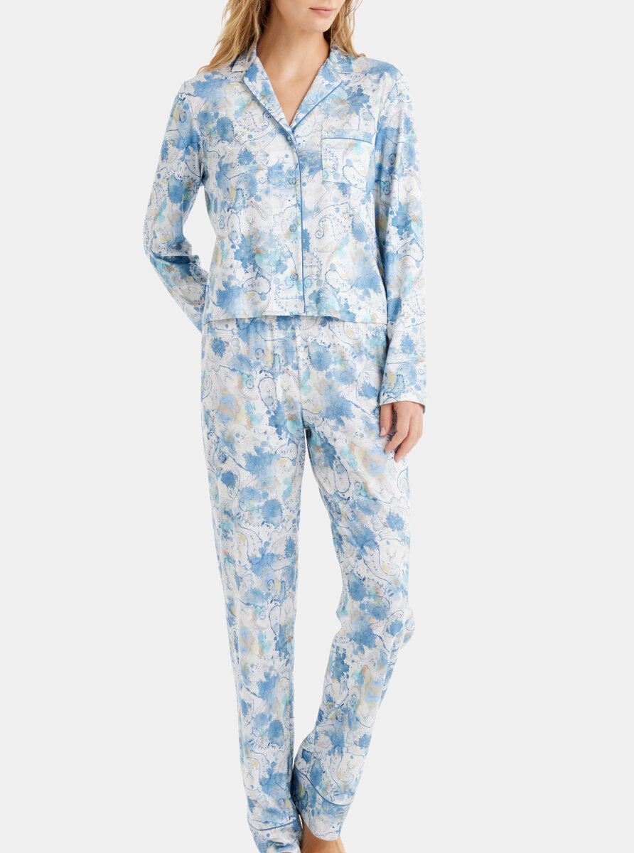 Kadın Pijama Takımı 51626 - Baskılı - 3