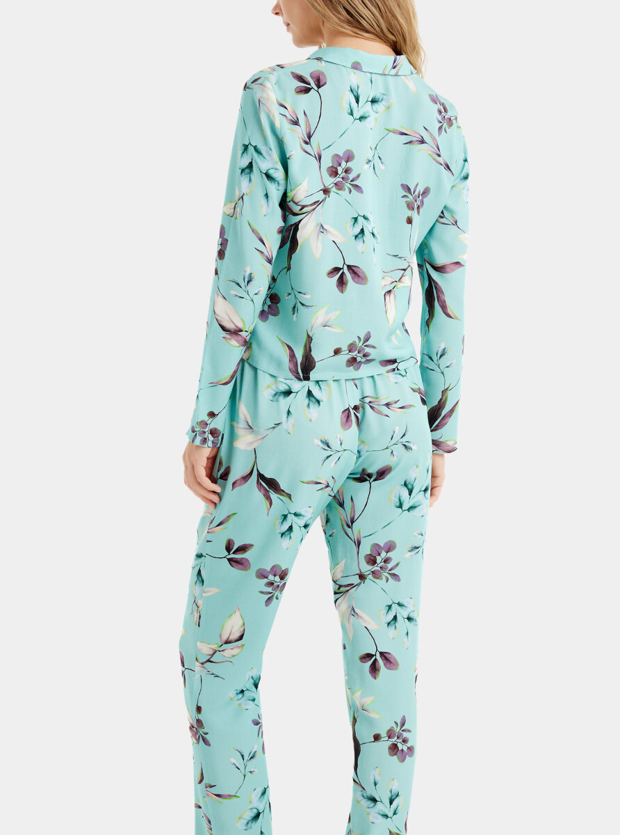 Kadın Pijama Takımı 51662 - Desenli - 3