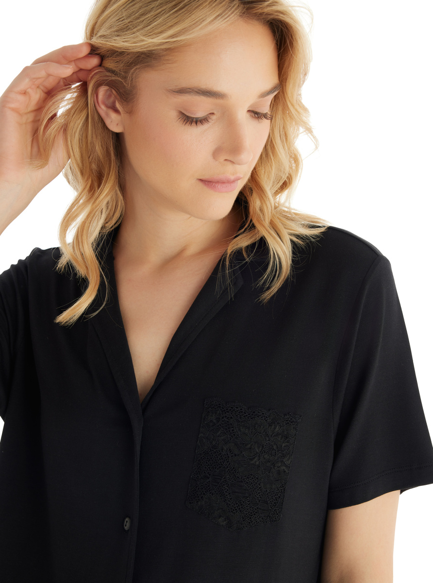 Kadın Pijama Takımı 51803 - Siyah - 3