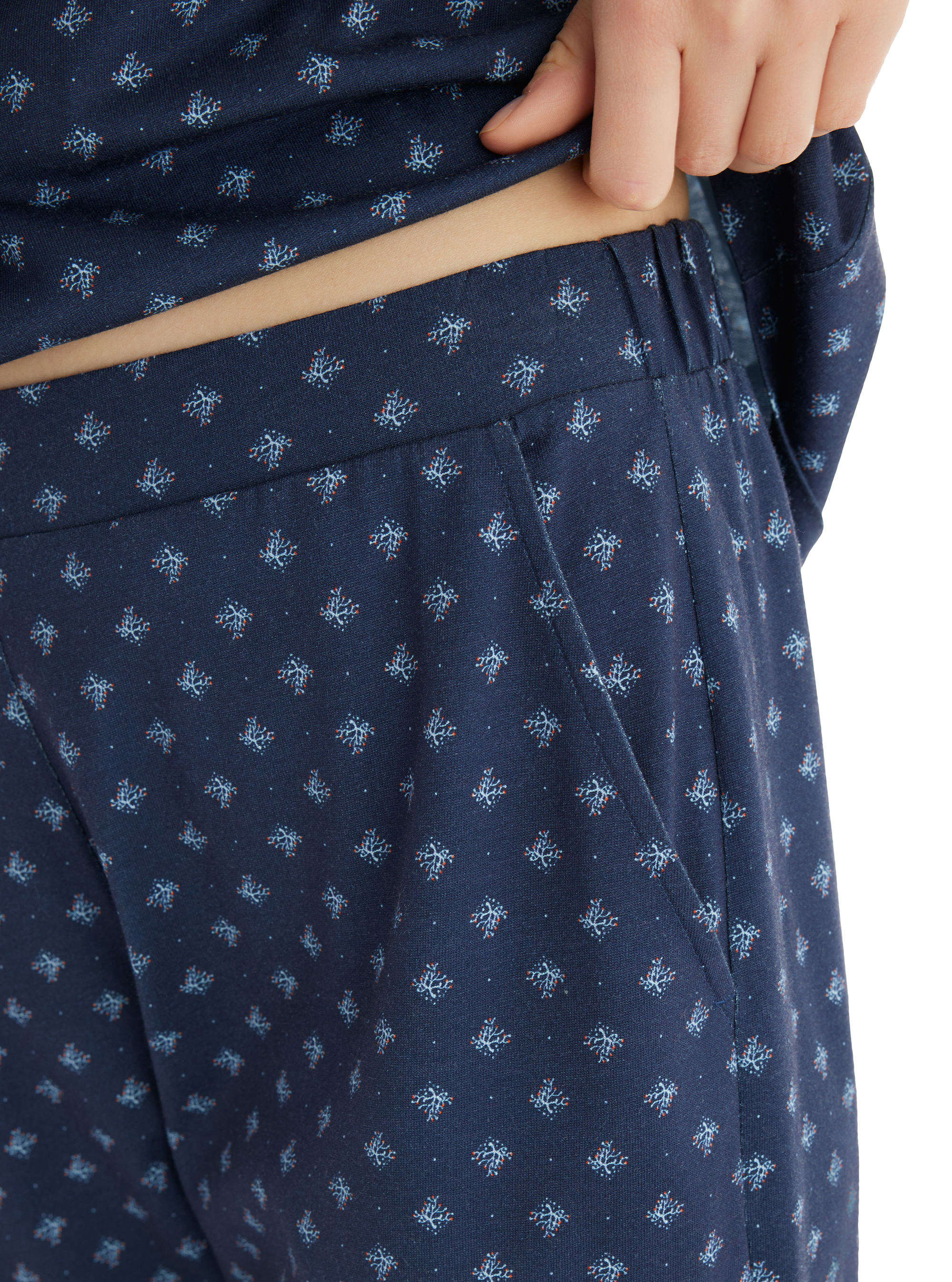 Kadın Pijama Takımı 51839 - Desenli - 4