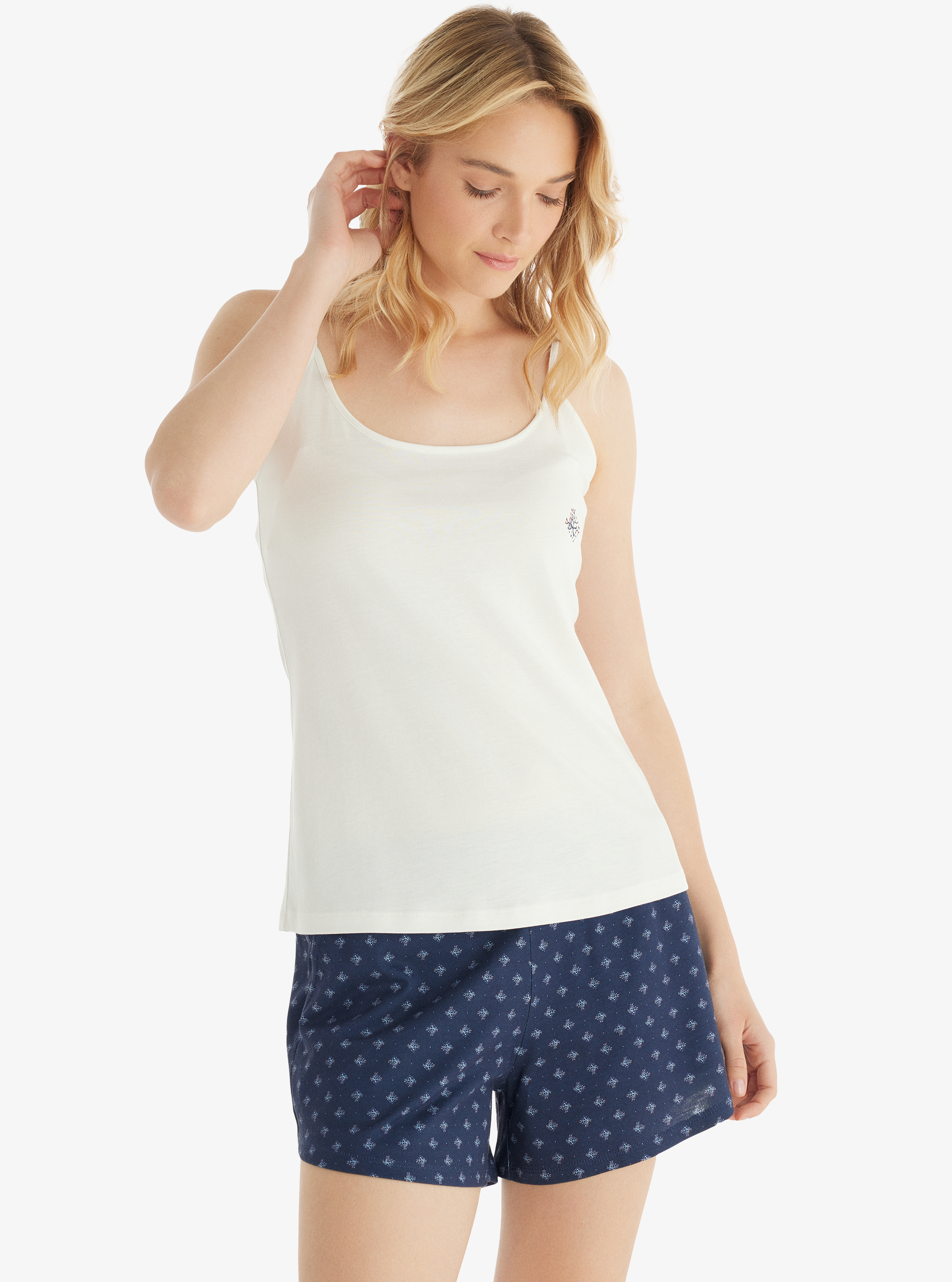 Kadın Pijama Takımı 51840 - Krem - 1