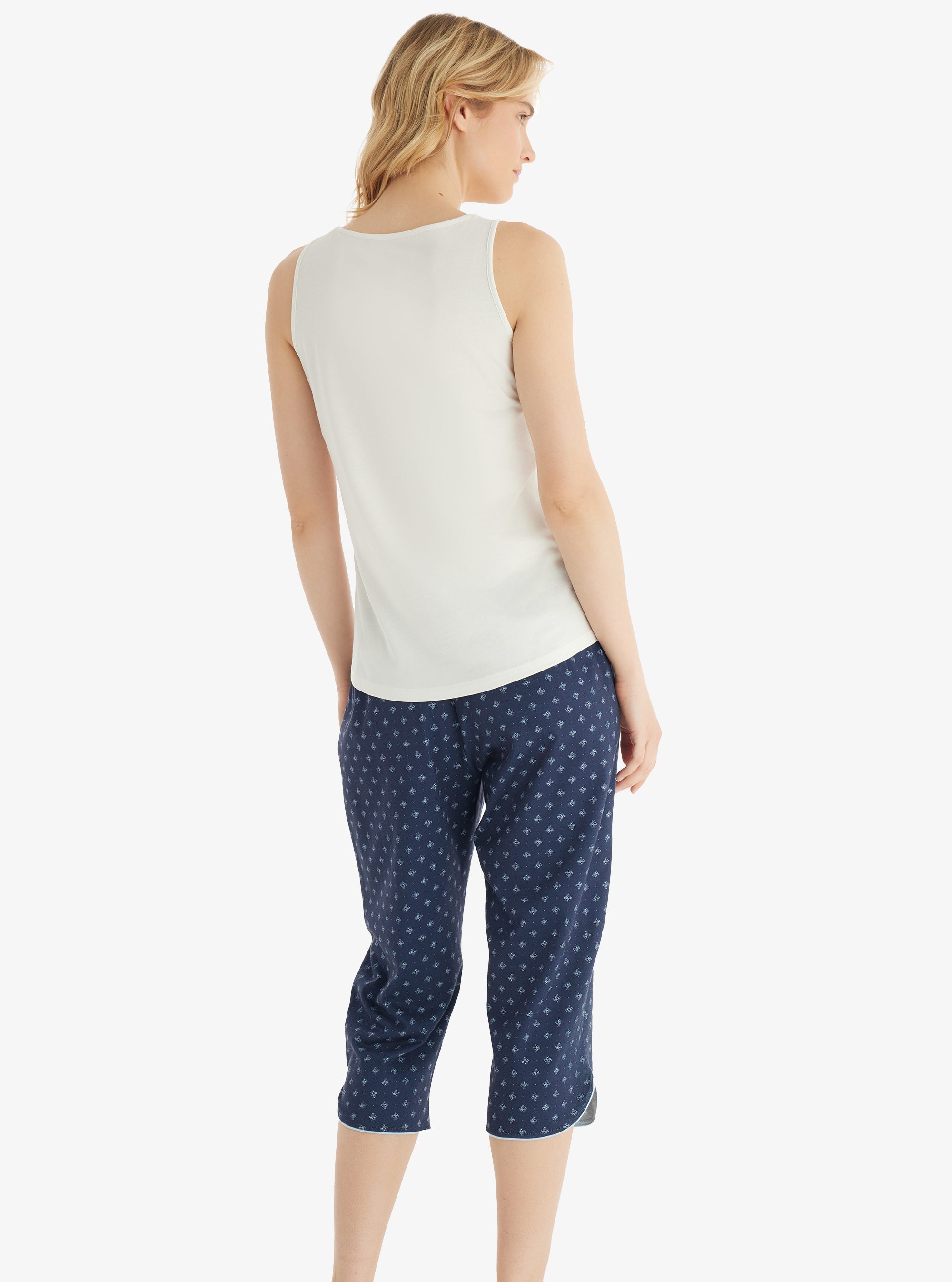 Kadın Pijama Takımı 51843 - Krem - 2