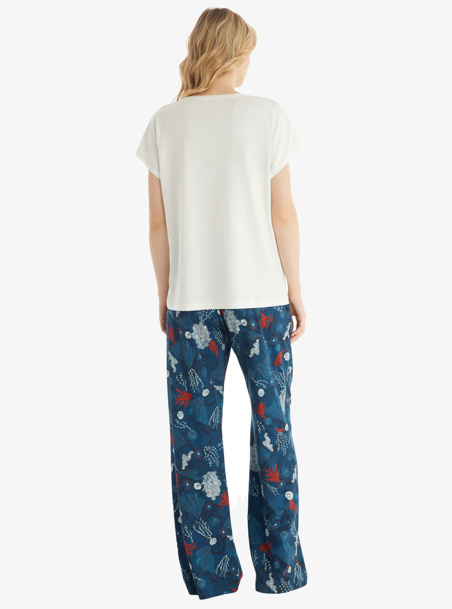 Kadın Pijama Takımı 51850 - Krem - 2