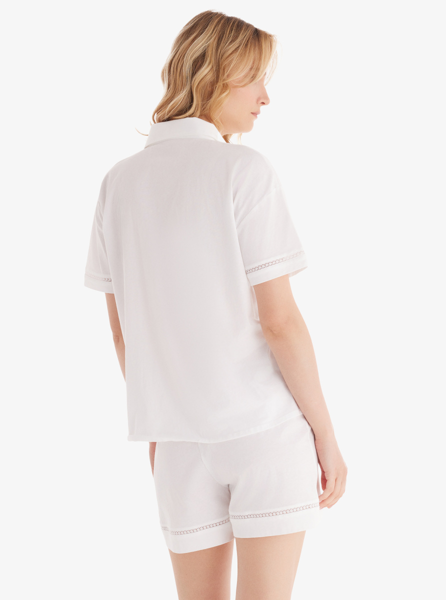 Kadın Pijama Takımı 51861 - Beyaz - Blackspade (1)