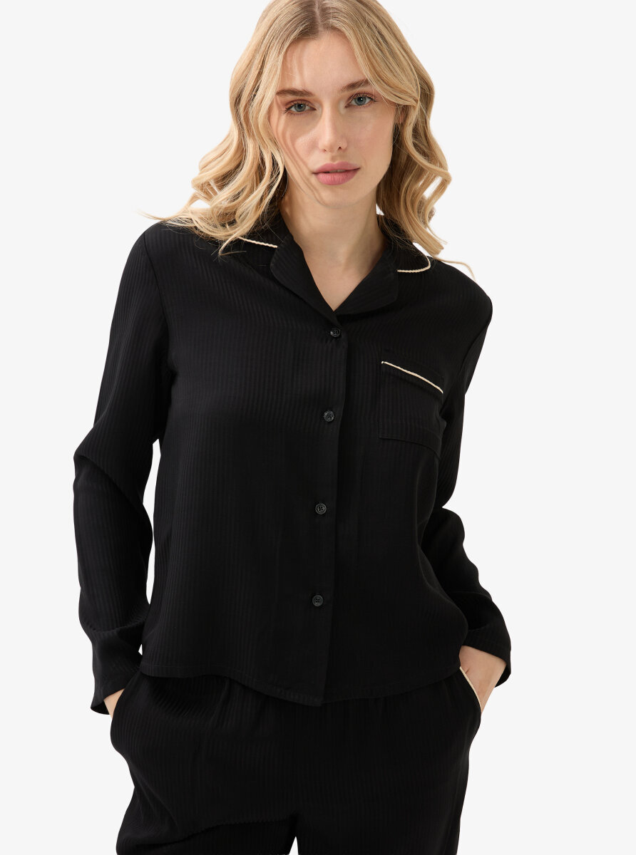 Kadın Pijama Takımı 51910 - Siyah - Blackspade (1)