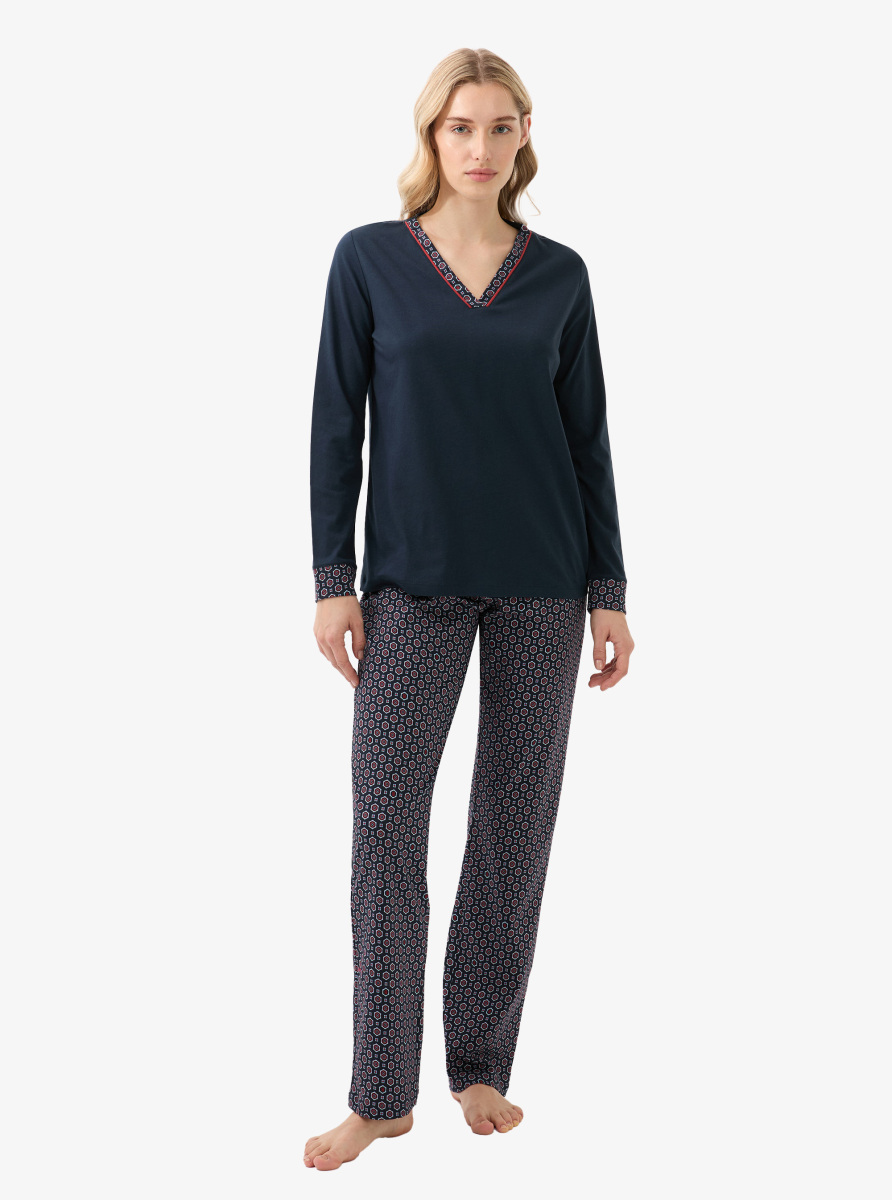 Kadın Pijama Takımı 51913 - Lacivert - 4