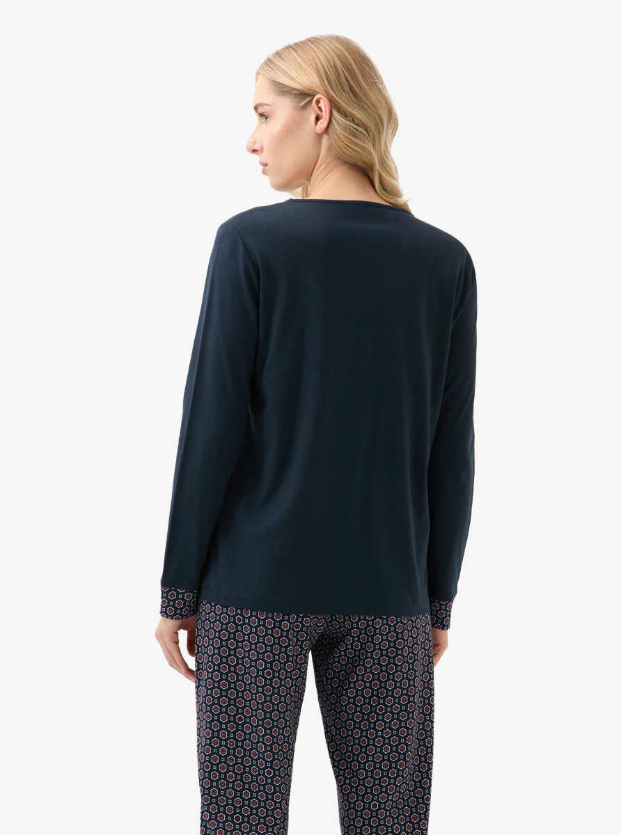 Kadın Pijama Takımı 51913 - Lacivert - 2