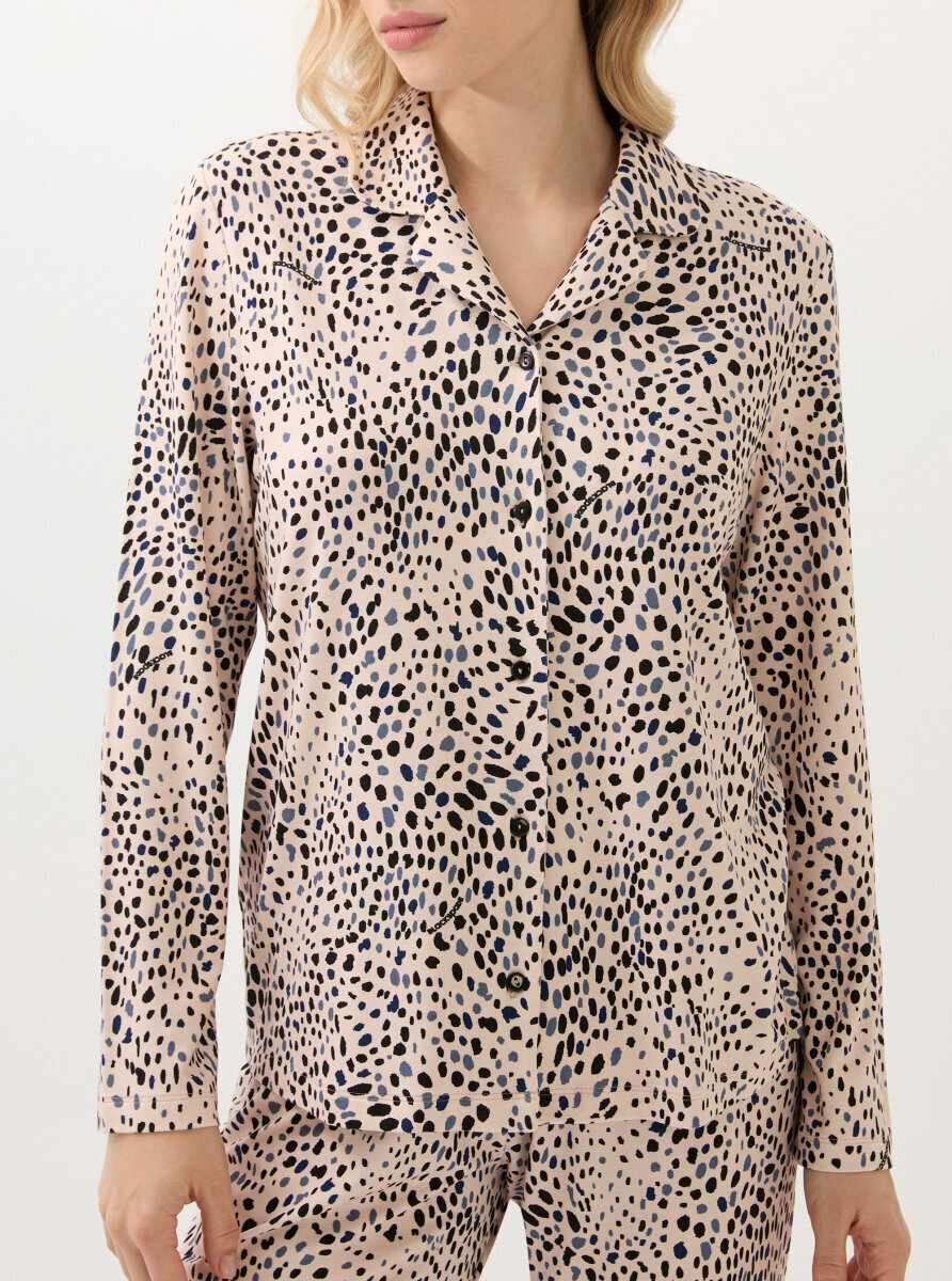 Kadın Pijama Takımı 51918 - Baskılı - 5