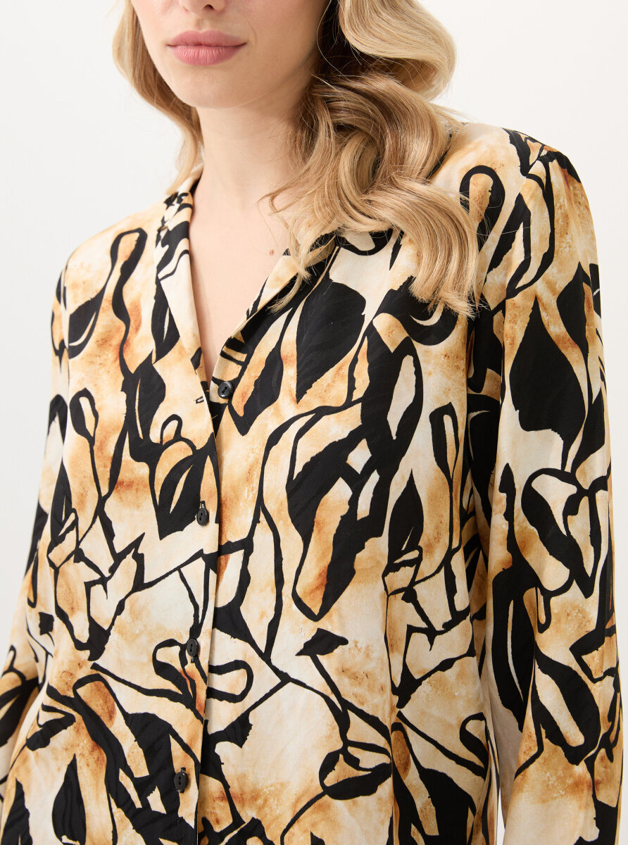 Kadın Pijama Takımı 51926 - Desenli - 5