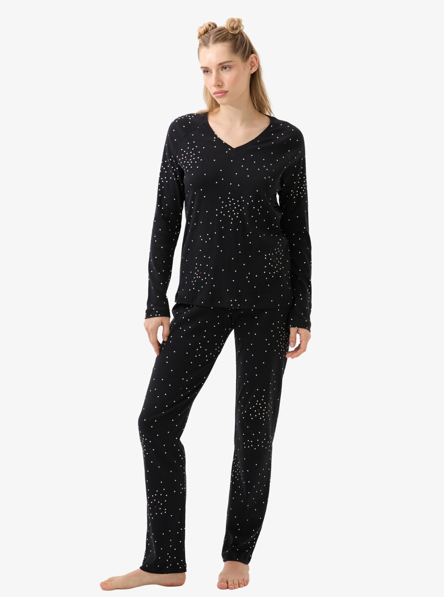 Kadın Pijama Takımı 51944 - Baskılı - 5