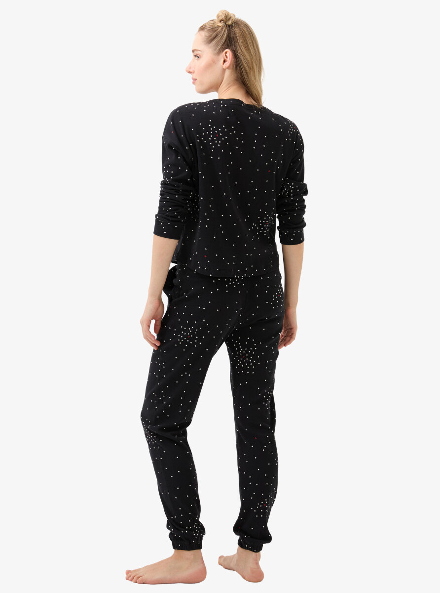 Kadın Pijama Takımı 51945 - Baskılı - 6