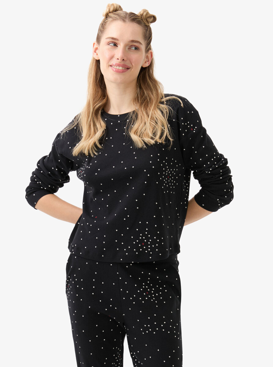 Kadın Pijama Takımı 51945 - Baskılı - Blackspade (1)