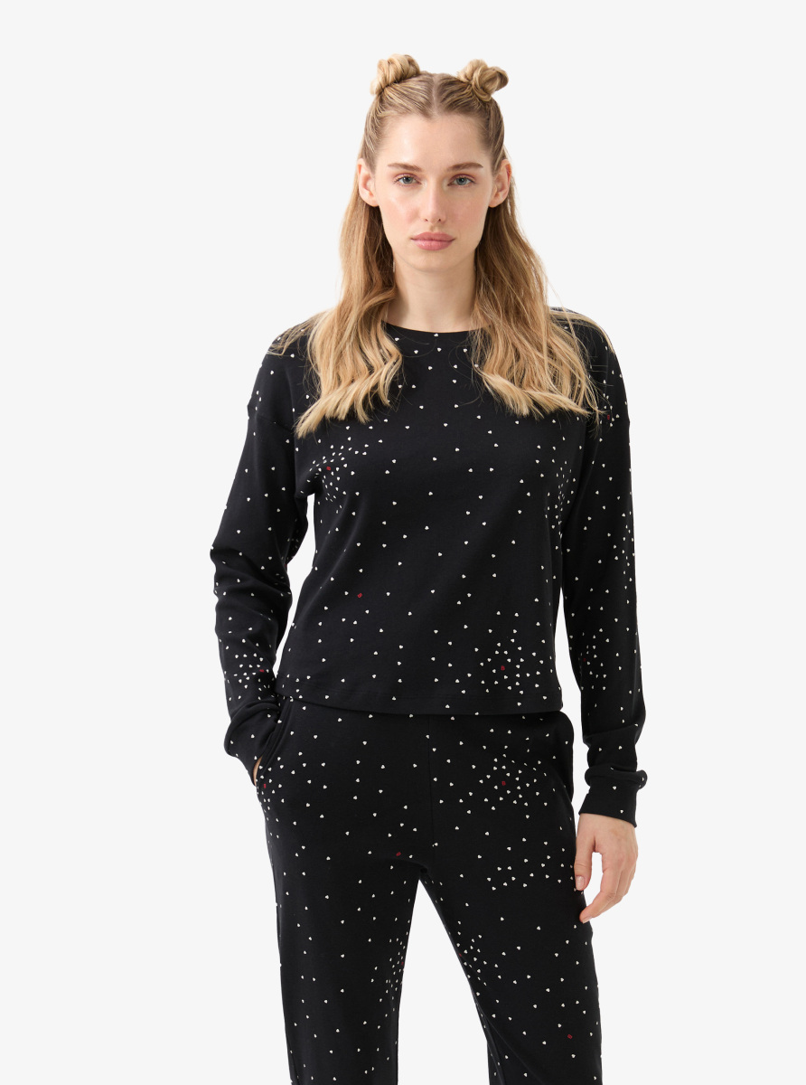 Kadın Pijama Takımı 51945 - Baskılı - 4